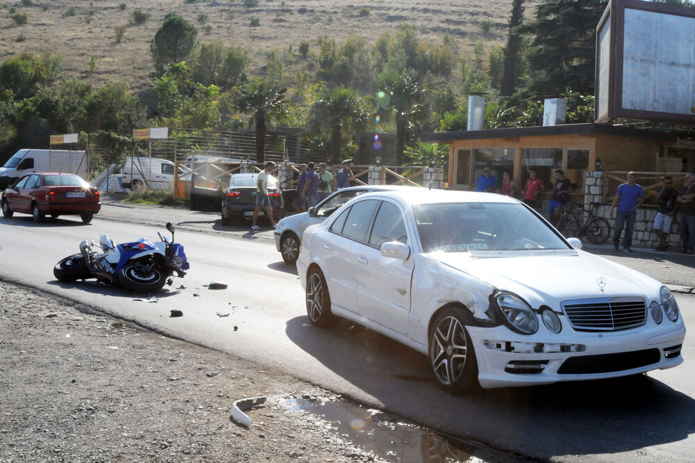 motociklista, nezgoda, Foto: Zoran Đurić