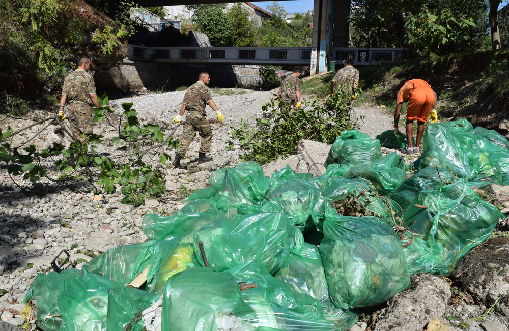 Ribnica, čišćenje korita