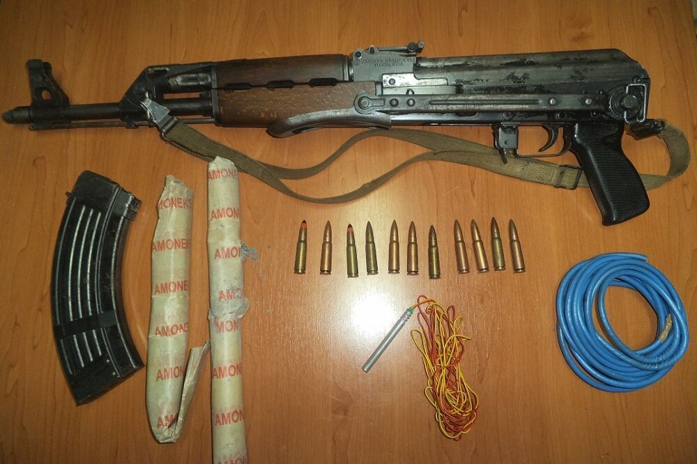 oružje, Šavnik, Foto: Uprava policije