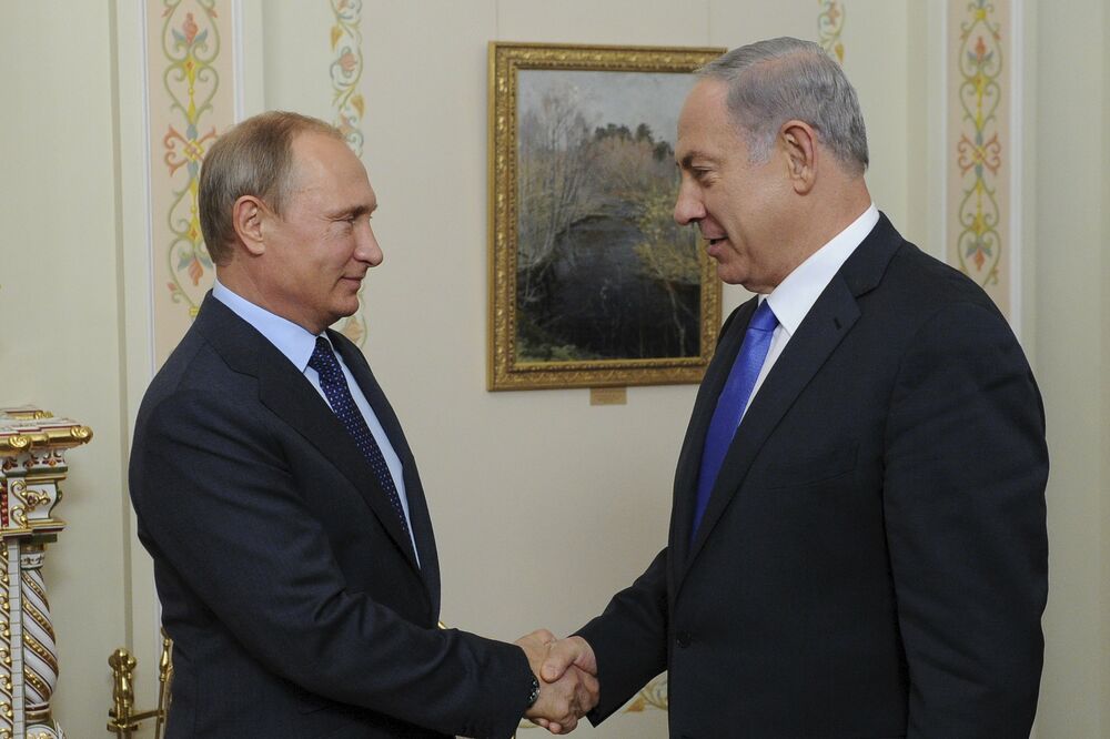 Vladimir Putin, Benjamin Natnjahu, Foto: Reuters
