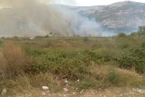 Veliki požar bjesni Buljaricom, problem nepristupačan teren