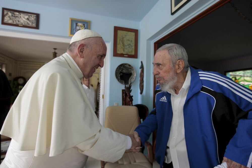 papa Franjo, Fidel Kastro, Foto: Reuters