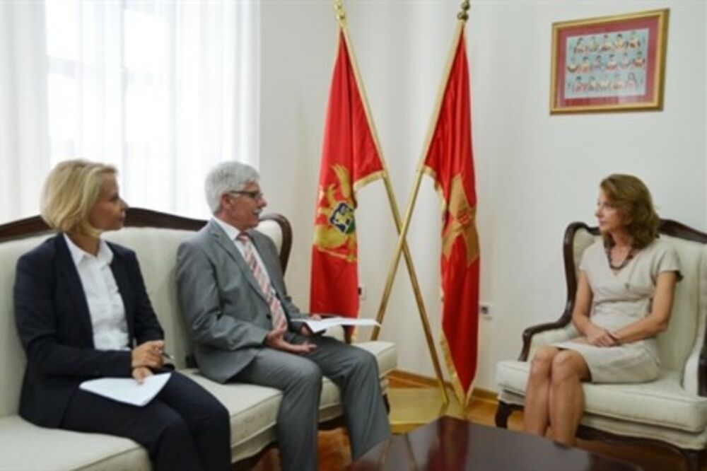 Milica Pejanović Đurišić, Mitja Drobnič, Foto: Gov.me