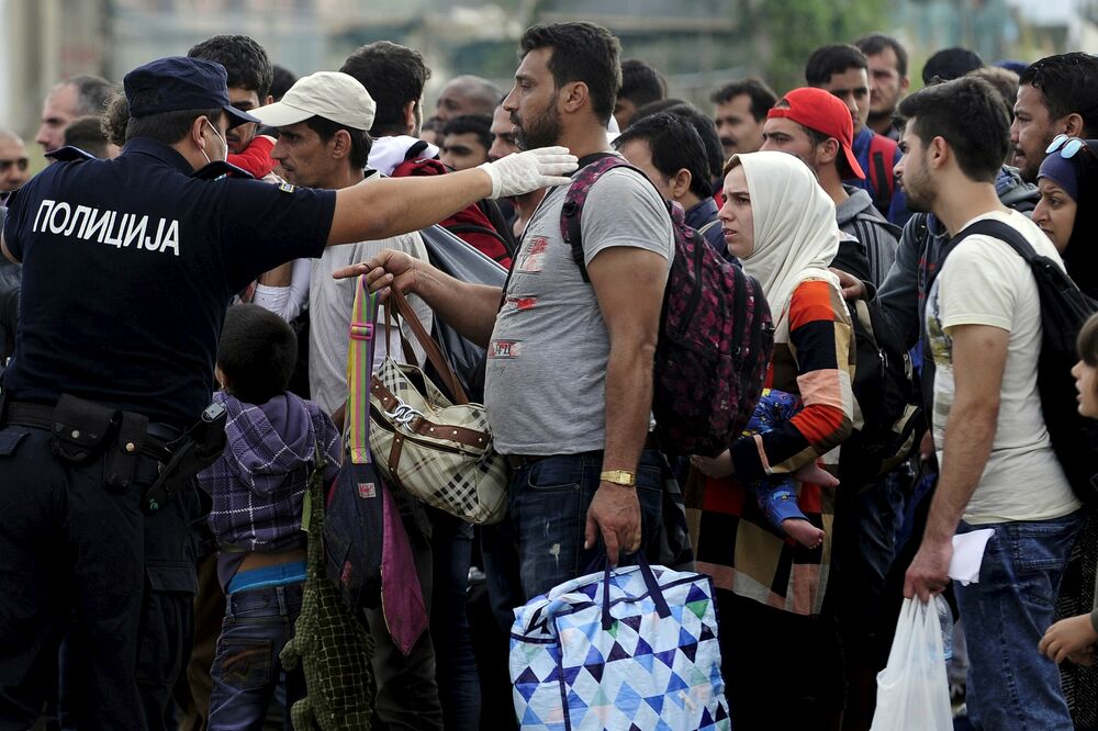 makedonija izbjeglice, Foto: Reuters
