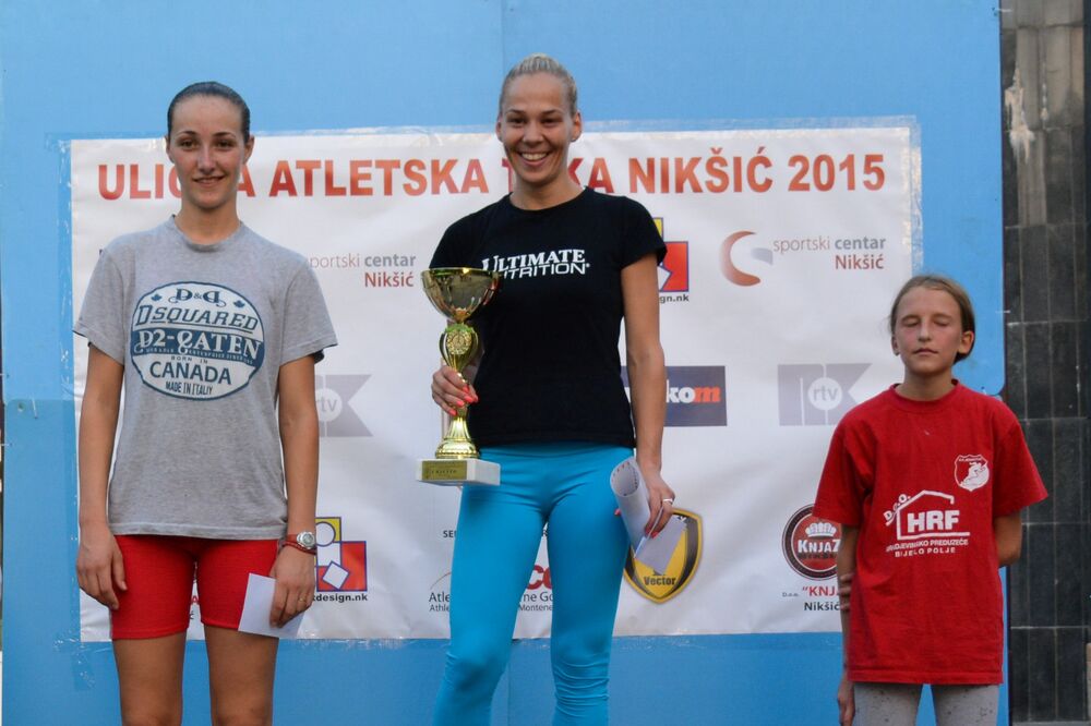 Slađana Perunović, Foto: Atletski savez Crne Gore