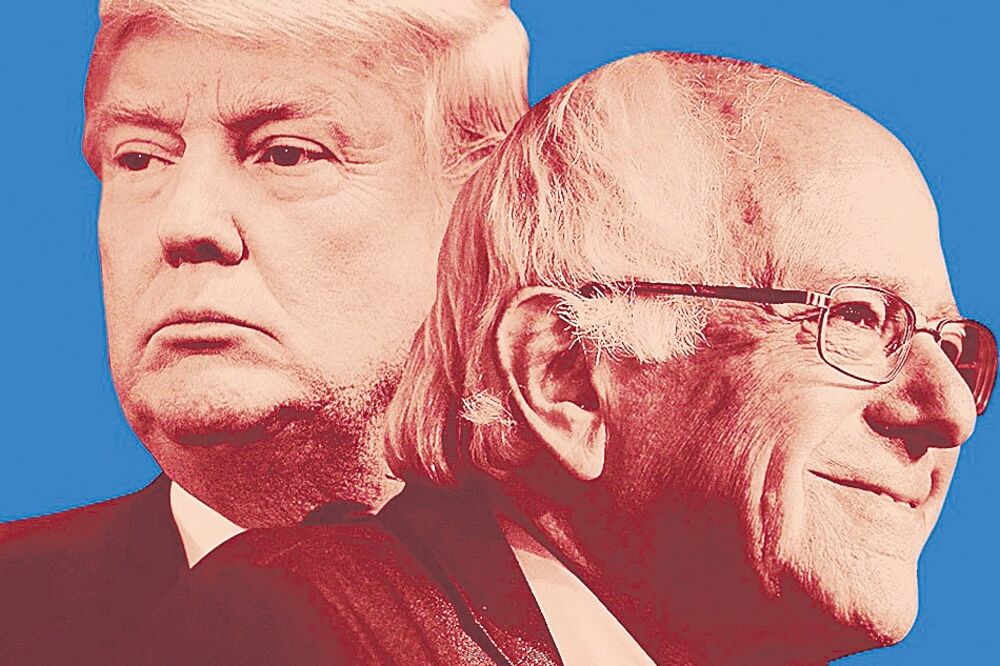Berni Sanders, Donald Tramp (Novina)
