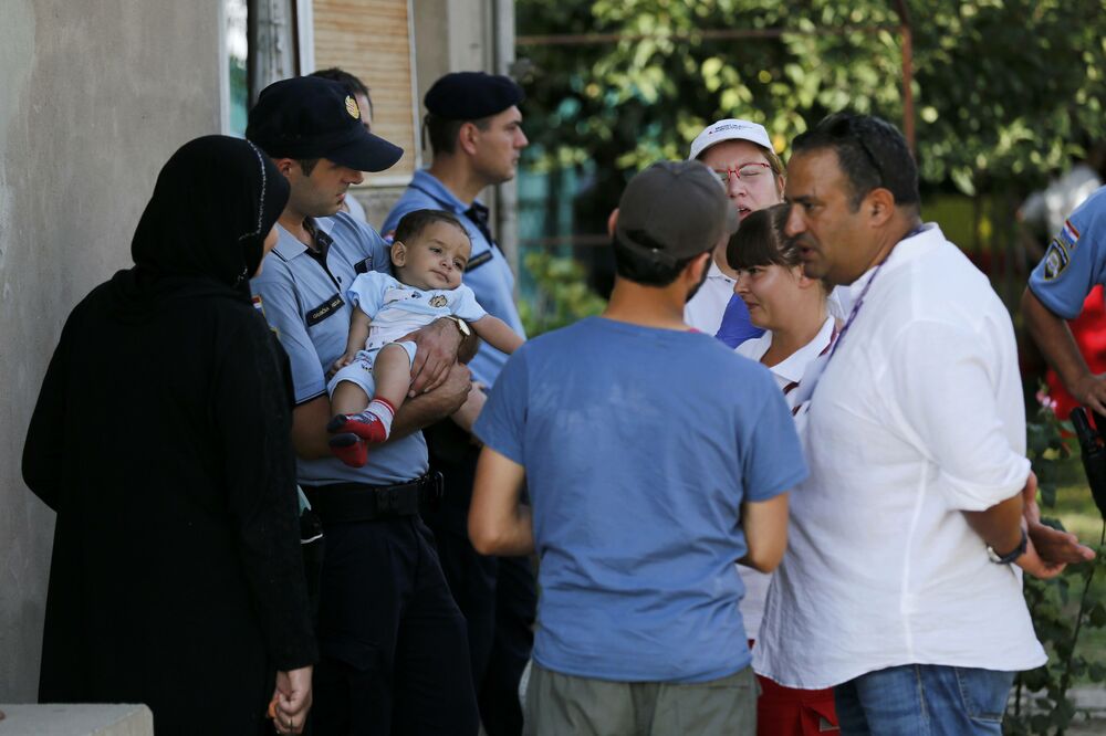 Hrvatska migranti, Foto: Reuters