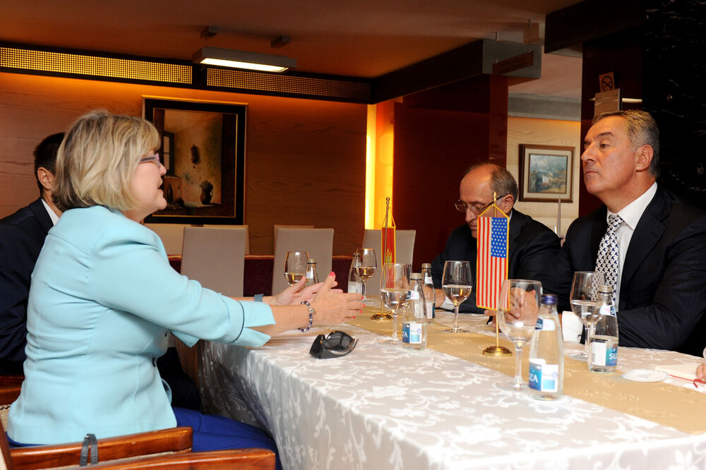 Milo Đukanović, Margaret Uehara, Foto: Vlada Crne Gore