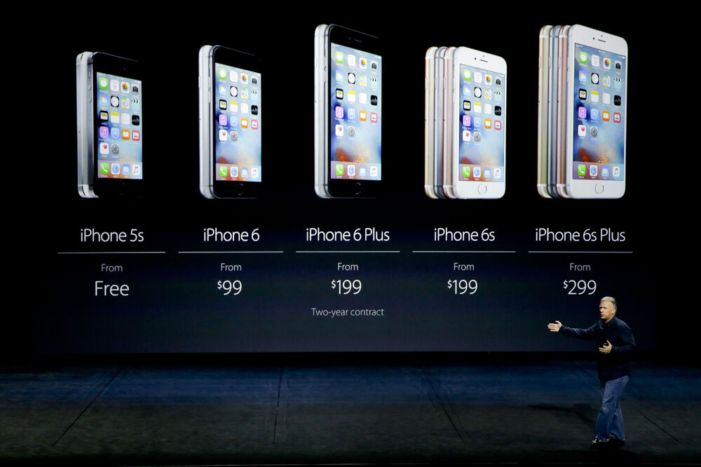 Apple iPhone 6S, Foto: Beta/AP