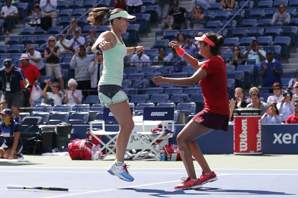 Martina Hingis i Sanija Mirza, Foto: Reuters