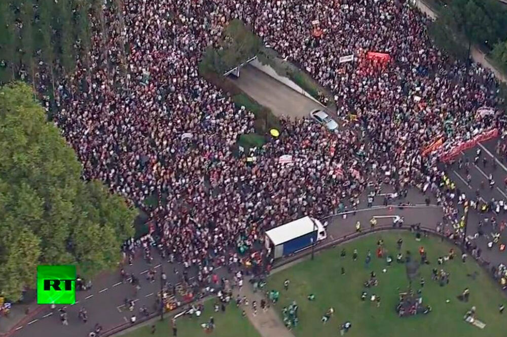 Miting u Londonu, Foto: Twitter