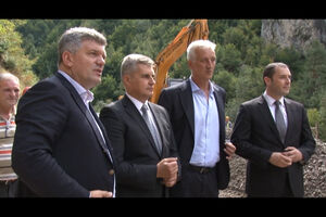 Brajović obišao završne radove na trasi Berane - Lubnice