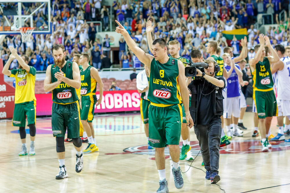 Košarkaši Litvanije, Foto: Www.musukrepsinis.lt