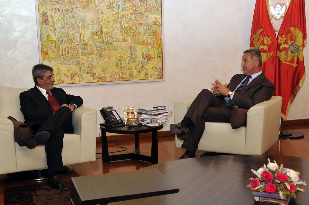 Sotirios Atanasiu, Milo Đukanović, Foto: Vlada Crne Gore