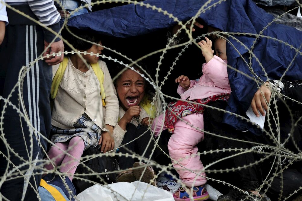 Makedonija migranti, Foto: Reuters
