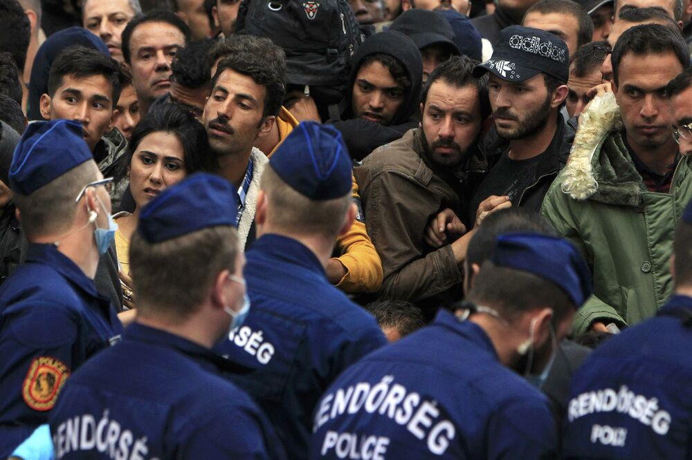 Keleti, migranti, Budimpešta, Foto: Reuters