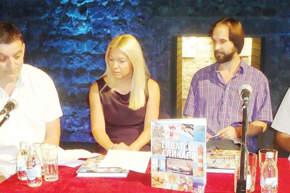 Tivatski slikari promocija, Foto: Siniša Luković