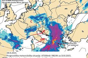 Crnu Goru neće pogoditi razorni uragan, ali moguće nepogode