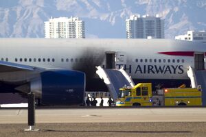 Avion British Airwaysa se zapalio na pisti u Las Vegasu