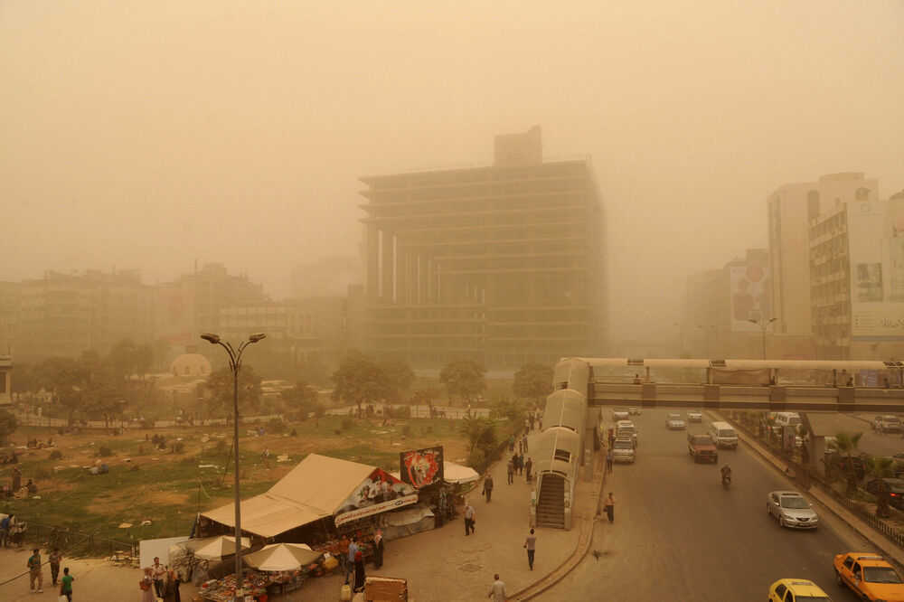 Damask, pješčana oluja, Foto: Beta/AP