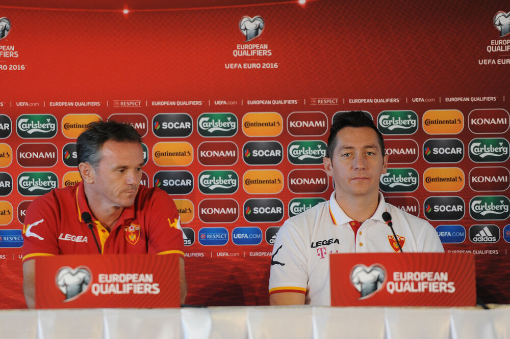 Branko Brnović i Vukašin Poleksić, Foto: Savo Prelević