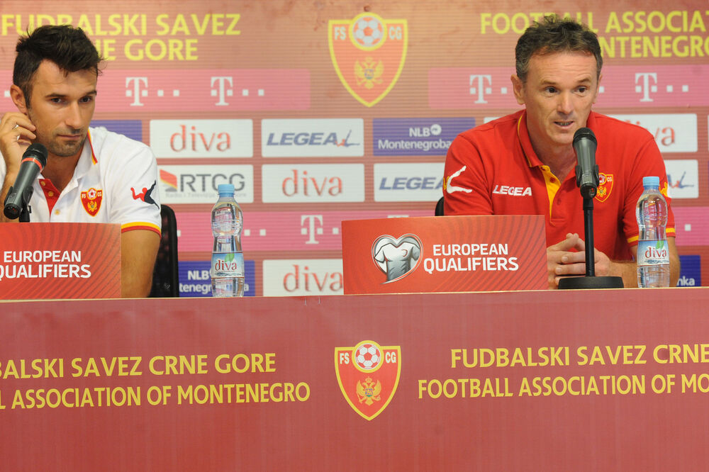 Mirko Vučinić i Branko Brnović, Foto: Savo Prelević