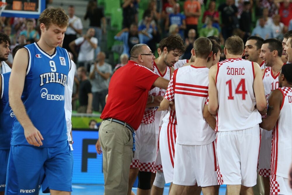Košarkaši Hrvatske, Foto: Beta AP