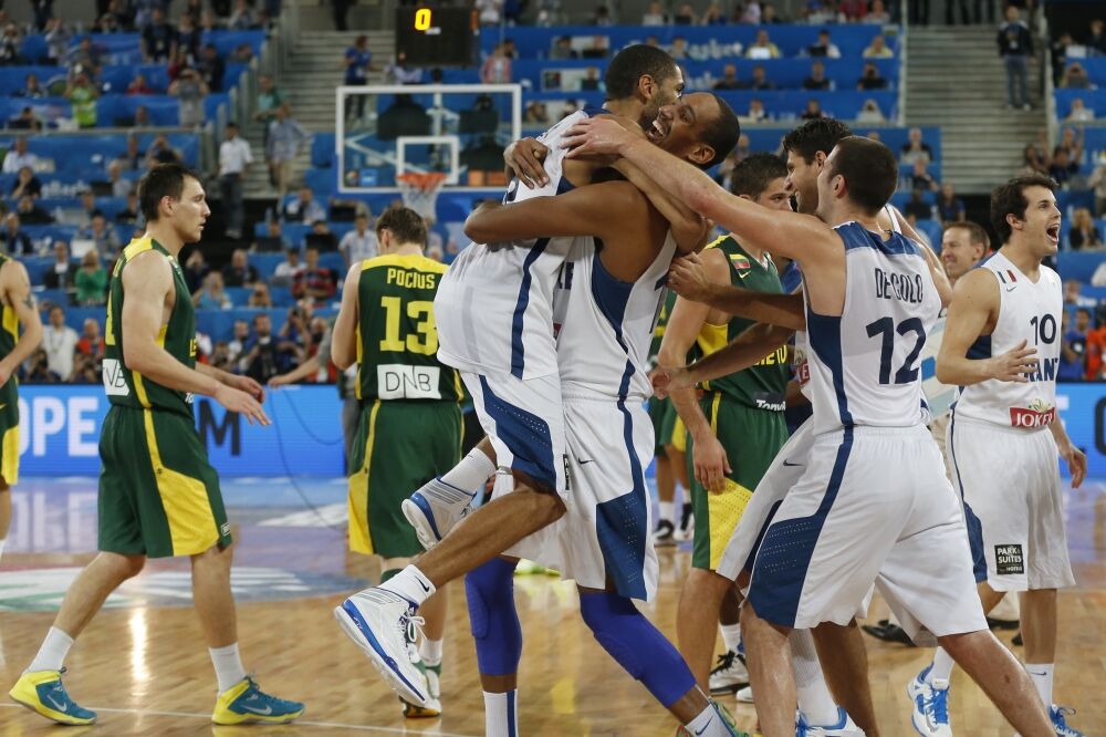 Košarkaši Francuske, Foto: Beta/AP