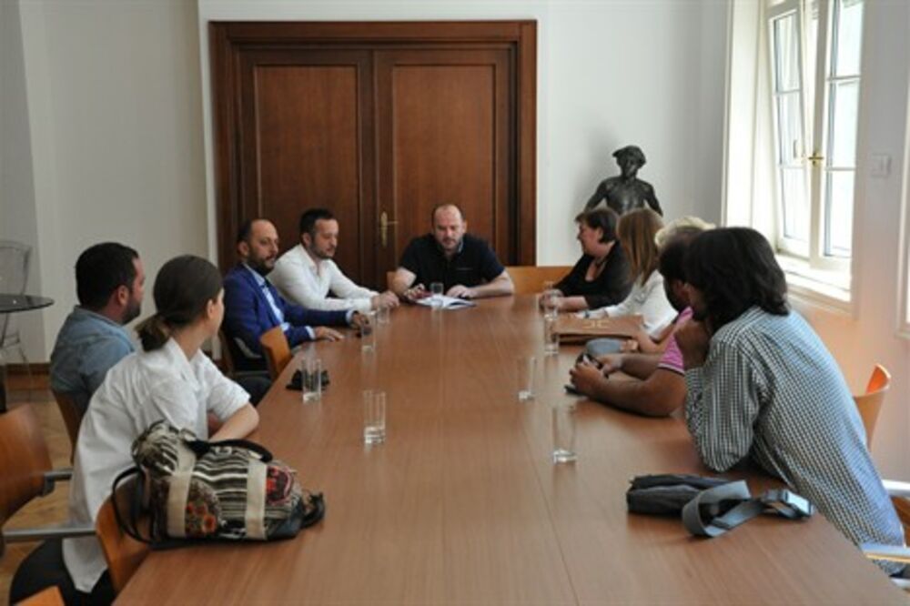 Nikola Vukčević, Senad Šahmanović, Foto: Ministarstvo kulture