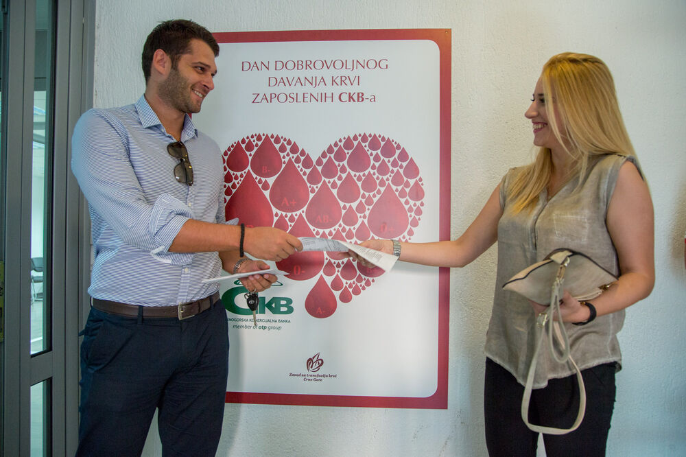 CKB, davanje krvi, Foto: CKB