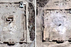 Satelitski snimci potvrdili uništavanje drevnog hrama u Palmiri