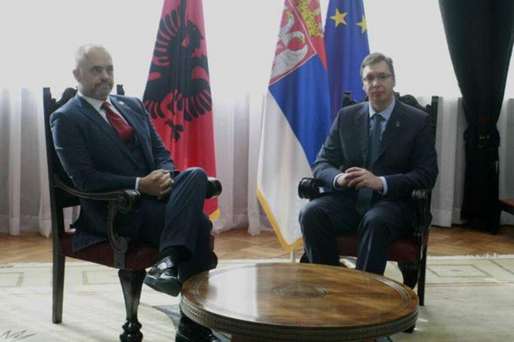 Edi Rama, Aleksandar Vučić, Foto: Betaphoto