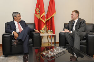 Lukšić received the newly appointed ambassador of the Republic of Greece