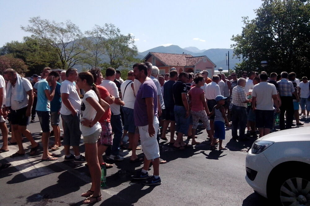 Jadransko brodogradilište, radnici, protest, Foto: Slavica Kosić