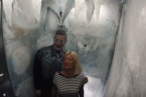 Pogledajte kako izgleda vožnja zaleđenim frižiderom