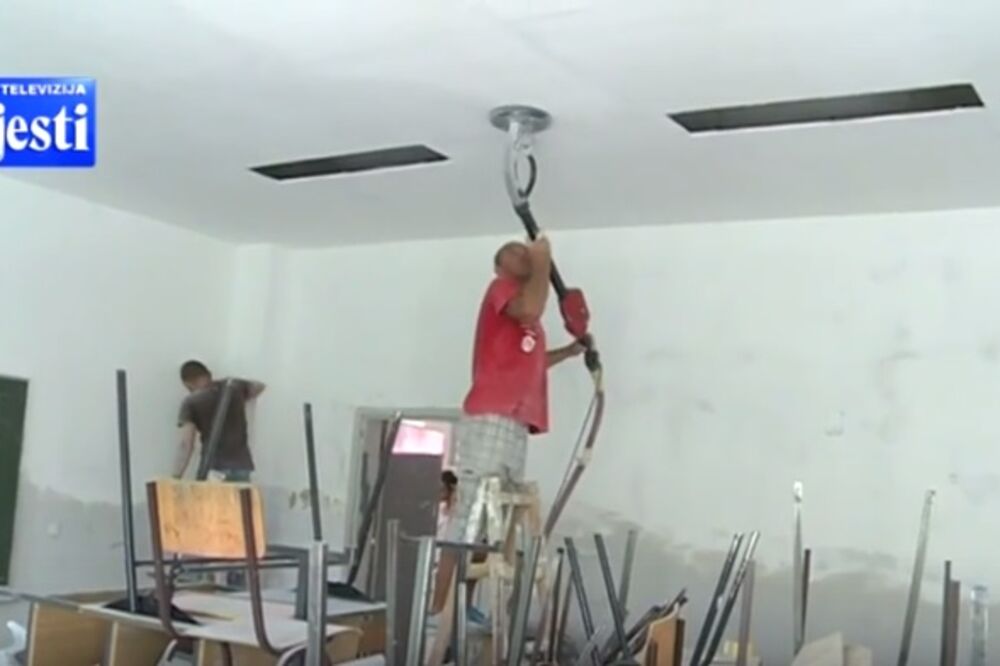 škola rekonstrukcija, Foto: Screenshot (TV Vijesti)