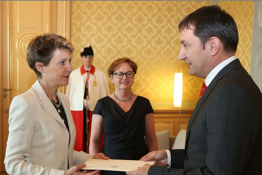 Damir Grbović, Simoneta Somarugi, Foto: MVPEI