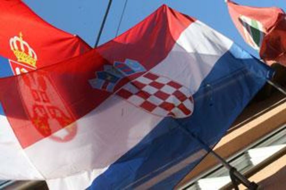 srbija, hrvatska, zastava, Foto: Tanjug