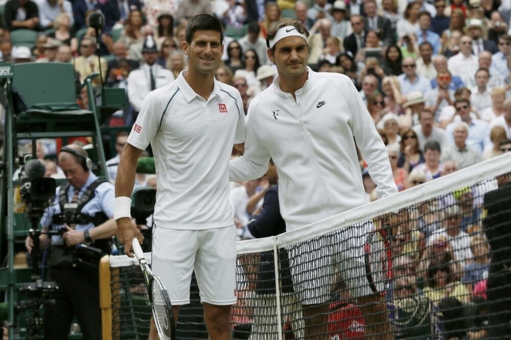 Đoković i Federer, Foto: Reuters