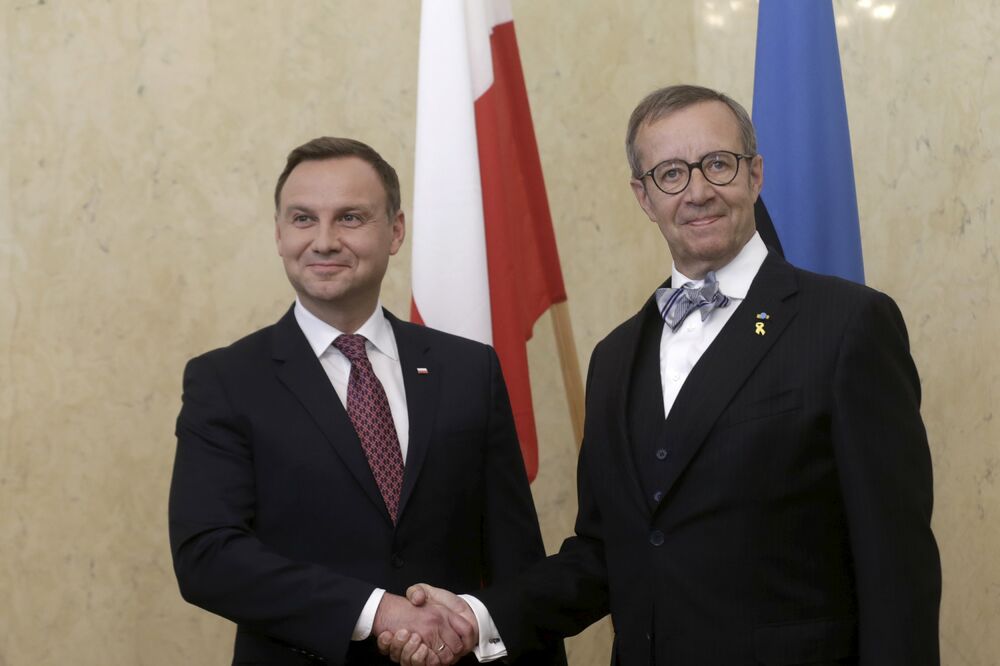 Andžej Duda, Tomas Henrik Ilves, Foto: Reuters