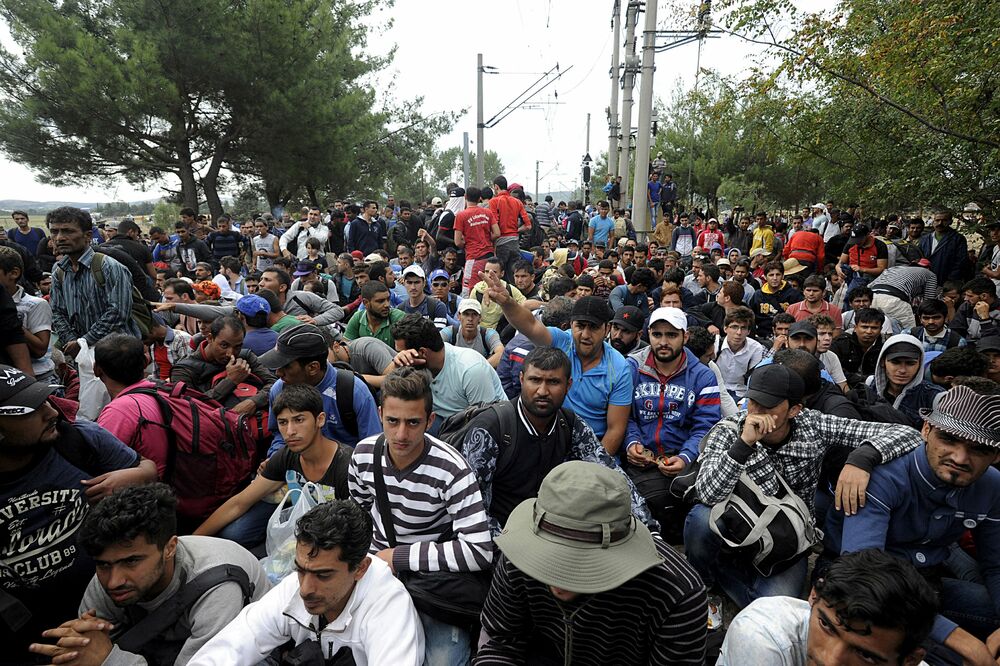 Makedonija migranti, Foto: Reuters