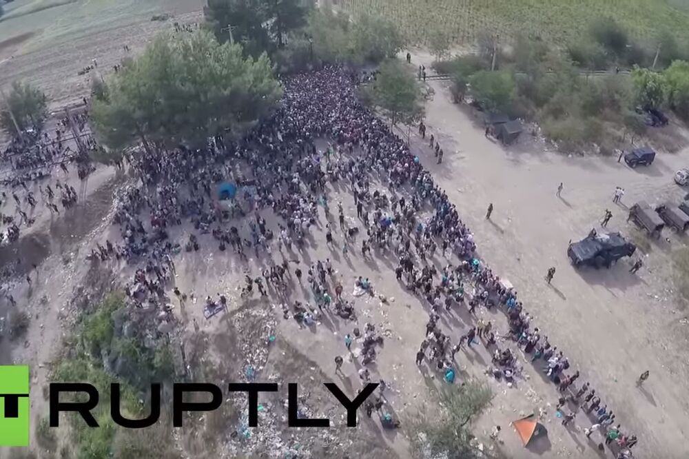 Makedonija izbjeglice, Foto: Screenshot (YouTube)