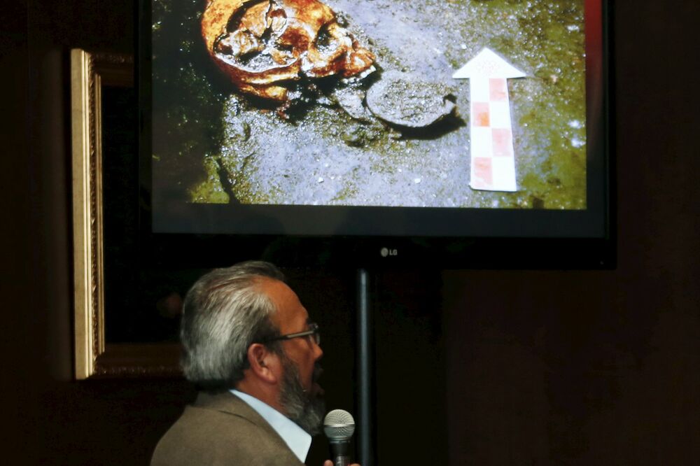 Lobanja Asteka, Foto: Reuters