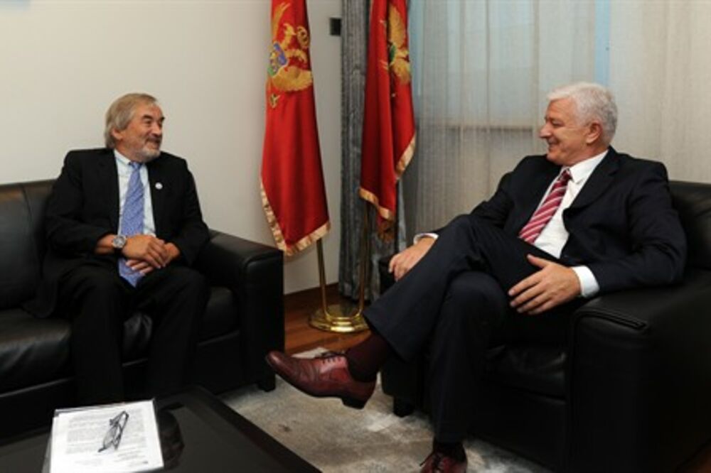 Duško Marković, Vladimir Gasparič, Foto: Gov.me