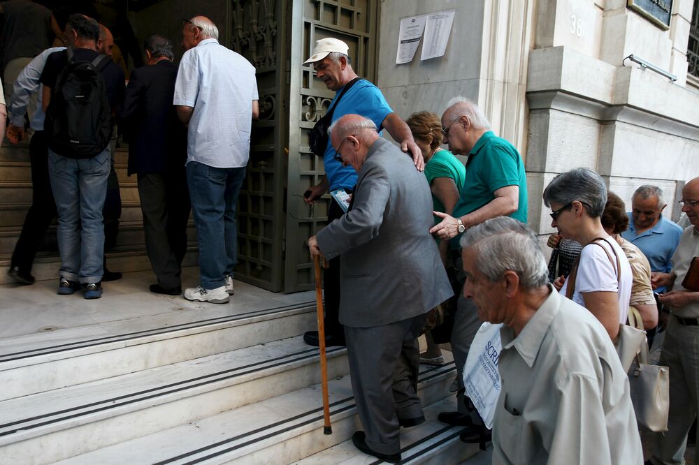 Grčka banke, Foto: Reuters