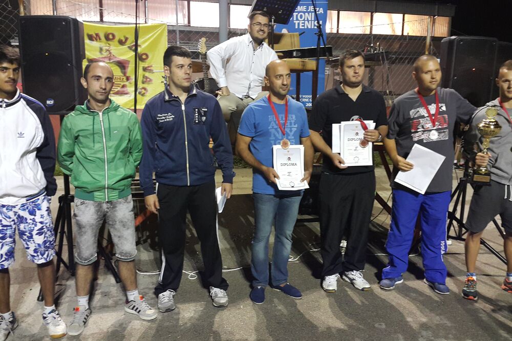 Irfan Čekić, Trofej Mojkovca, Foto: Stonoteniski savez Crne Gore