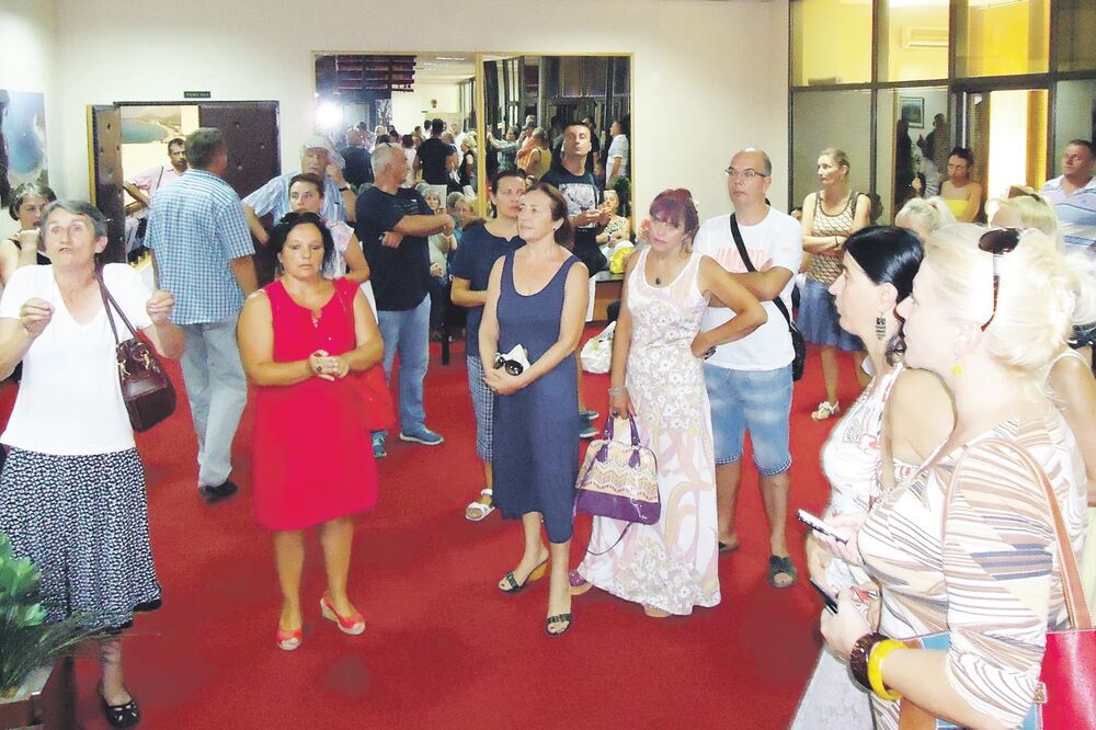 protest prosvjetara Bar, Foto: Radomir Petrić