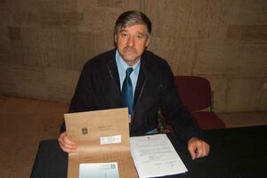 Jelisaveta Katurić nacionalni komesar CG na filatelističkoj izložbi