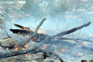 Vatrogasci odbranili dalekovod u Krtolima