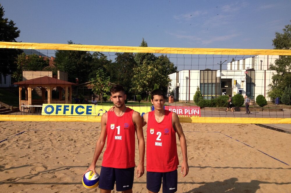 Betić i Kastratović, Foto: Odbojkaški savez Crne Gore